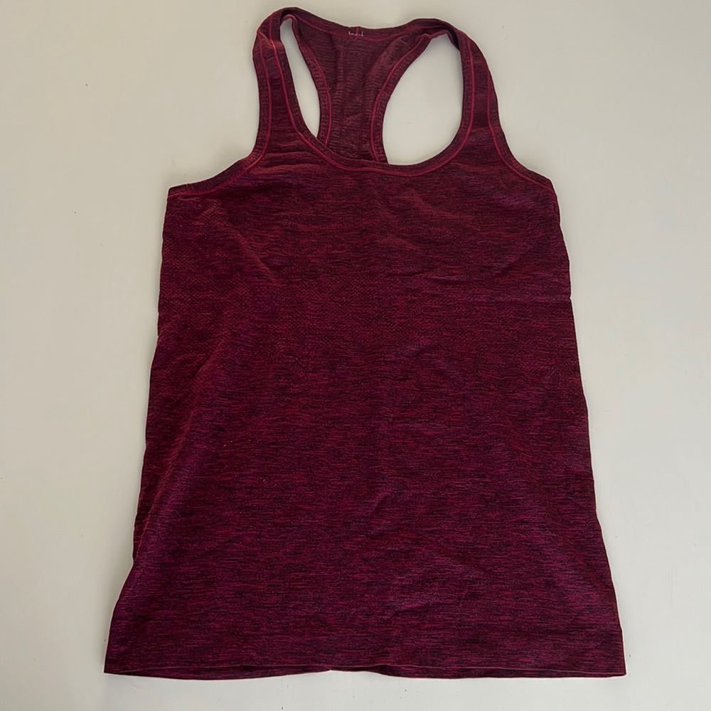Lululemon Swiftly Tank Top Size 6 Red - image 1